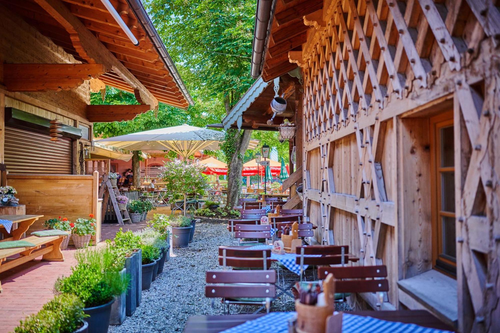 Hotel Happinger Hof Розенхайм Экстерьер фото